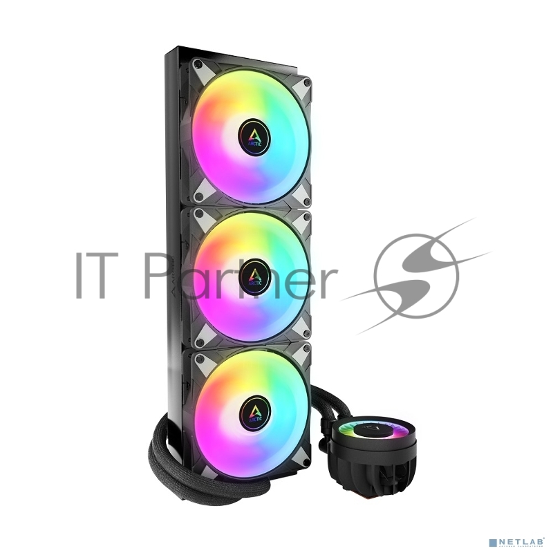 СЖО Liquid Freezer III-420 ARGB Black CPU Water Cooler ACFRE00145A