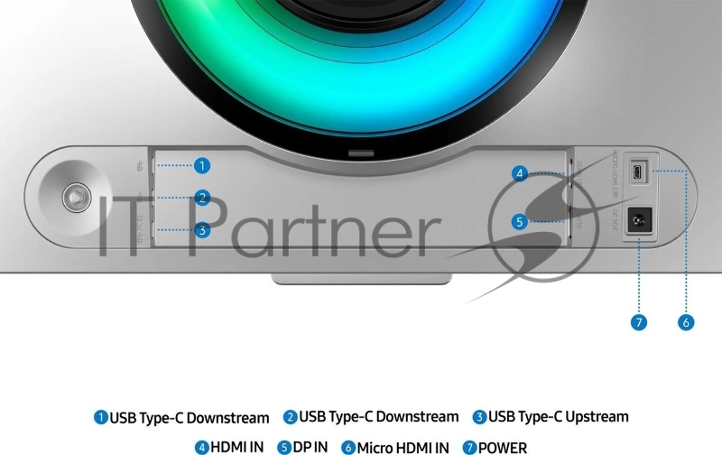 Монитор Samsung Odyssey OLED G9 S49DG952SI, 49 5120x1440, OLED, 240Гц, 1хHDMI, 1хDP, изогнутый, серебристый