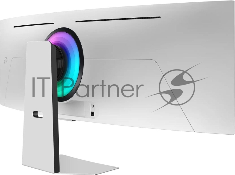 Монитор Samsung Odyssey OLED G9 S49DG952SI, 49 5120x1440, OLED, 240Гц, 1хHDMI, 1хDP, изогнутый, серебристый