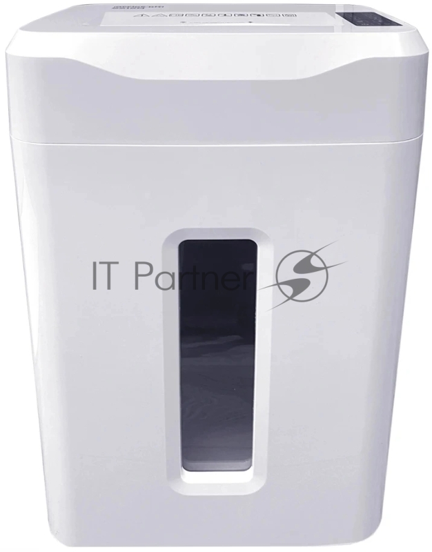 Шредер Office Kit S243N 3,9х38 белый (секр.P-4) фрагменты 35лист. 35лтр. скрепки скобы пл.карты CD