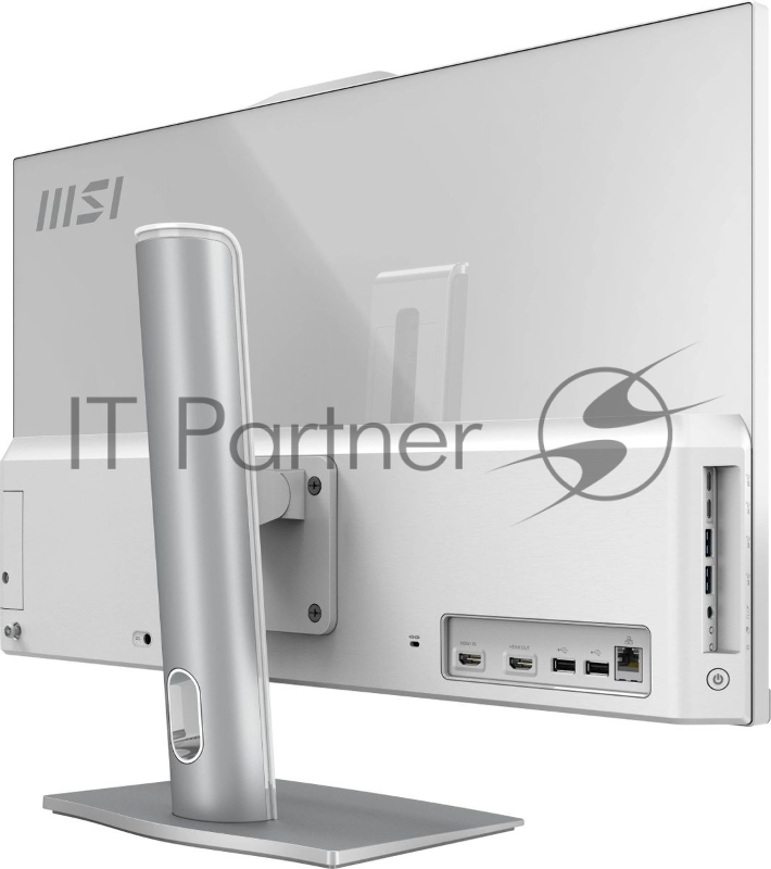 MSI Modern AM272P 1M AiO 27 FHD (1920x1080)IPS AG Non-touch, Core i3-100U (1.2GHz), 8GB DDR5(1x8GB),256GB SSD M.2,Intel UHD,WiFi,BT,camera,WirelessKB& Eng/Rus,NoOS,1y war-ty,White