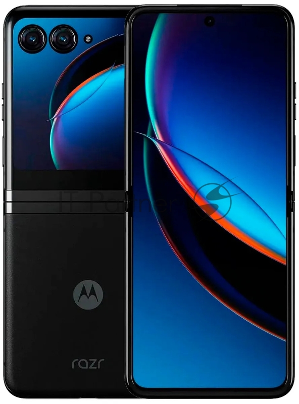 Смартфон Motorola XT2321-1 Razr 40 Ultra 256Gb 8Gb черный раскладной 3G 4G 1Sim 6.9 1080x2640 Android 13 12Mpix 802.11 a/b/g/n/ac/ax NFC GPS GSM900/1800 GSM1900 TouchSc Protect