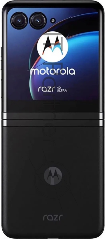 Смартфон Motorola XT2321-1 Razr 40 Ultra 256Gb 8Gb черный раскладной 3G 4G 1Sim 6.9 1080x2640 Android 13 12Mpix 802.11 a/b/g/n/ac/ax NFC GPS GSM900/1800 GSM1900 TouchSc Protect