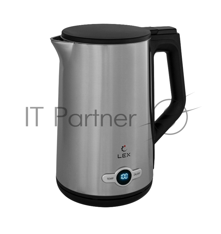 Чайник LEX LX 30022-1, брашированная сталь