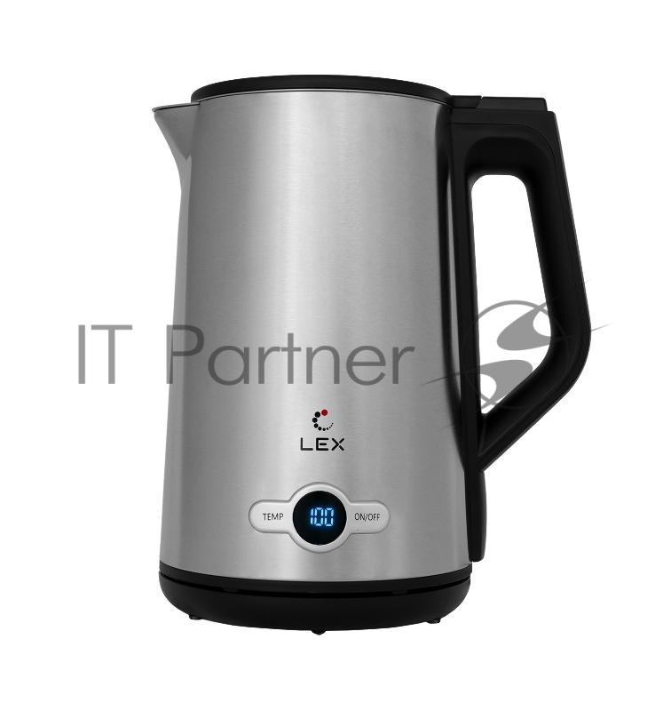 Чайник LEX LX 30022-1, брашированная сталь