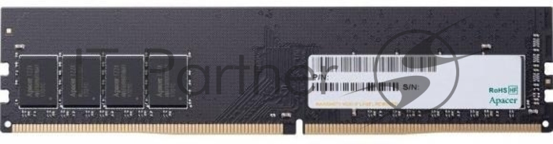 Оперативная память Apacer 4GB DDR4 2666 EL.04G2V.KNH Non-ECC, CL19, 1.2V, AU04GGB26CQTBGH, 1R, 512x8, RTL