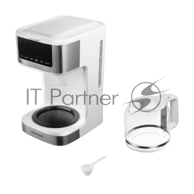 Кофеварка капельная Redmond CM712 900Вт белый