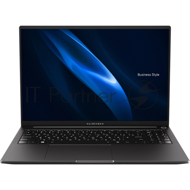 Ноутбук/ Maibenben B516B черный 16(1920x1200 (матовый) IPS)/AMD Ryzen 7 6600H(3.3Ghz)/16384Mb/512PCISS Radeon/Cam/BT/WiFi/83WHr/war 2y/1.88kg/Win11Pro