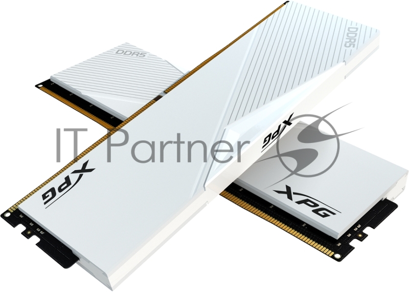 Оперативная память Adata XPG Lancer RGB DDR5 Общий объём памяти 64Гб Module capacity 2x32Гб 5600 МГц Множитель частоты шины 36 1.25 В RGB AX5U5600C3632G-DCLARWH