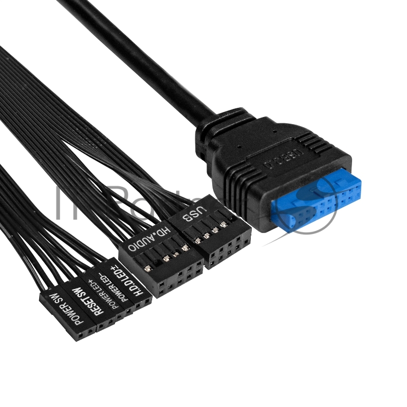 Корпус Minitower ExeGate BAA-303U (mATX, без БП, 2*USB+1*USB3.0, HD Audio, черный)