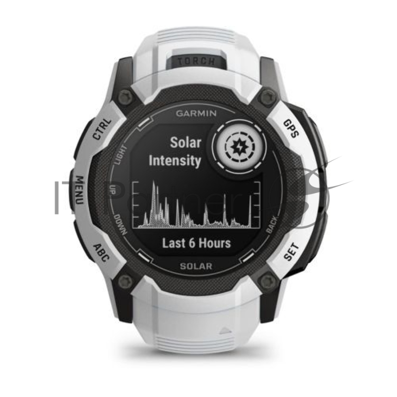 Смарт-часы Garmin Instinct 2X Solar белый 50мм