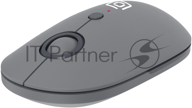 Мышь Оклик 409MW графитовый оптическая 1600dpi беспров. BT/Radio USB для ноутбука 4but (2007545)