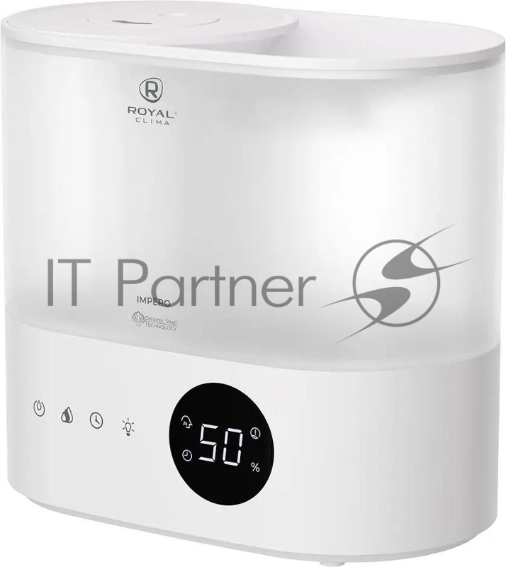Увлажнитель воздуха Royal Clima RUH-IM300/3.5E-WT 25Вт (ультразвуковой) белый