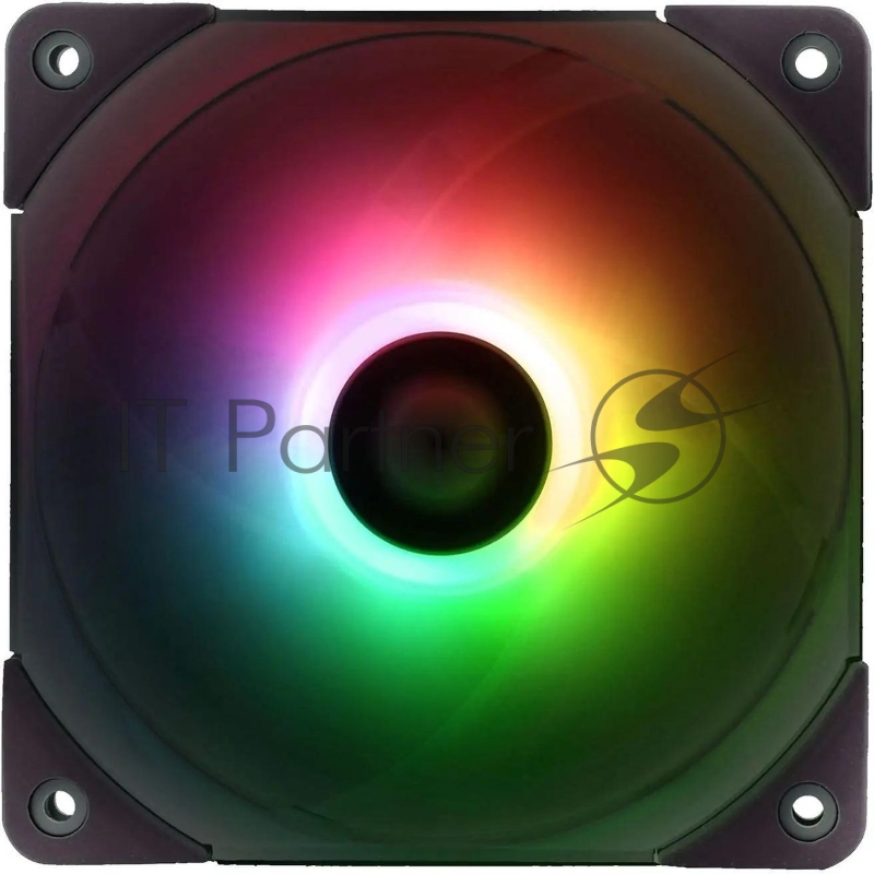 Вентилятор для корпуса Thermalright TL-C12S ARGB 120х120x25 черный 4-pin 25.6дБ Ret