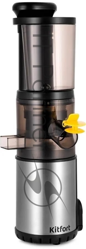 Соковыжималка шнековая Kitfort КТ-1152 100Вт серебристый/черный
