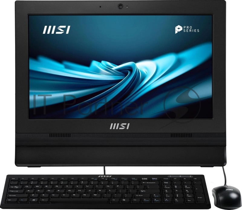 Моноблок MSI Pro AP162T ADL-013RU 15.6 Full HD Touch N100 (0.8) 4Gb SSD128Gb UHDG CR Windows 11 Professional 2xGbitEth WiFi BT 65W клавиатура мышь Cam черный 1920x1080