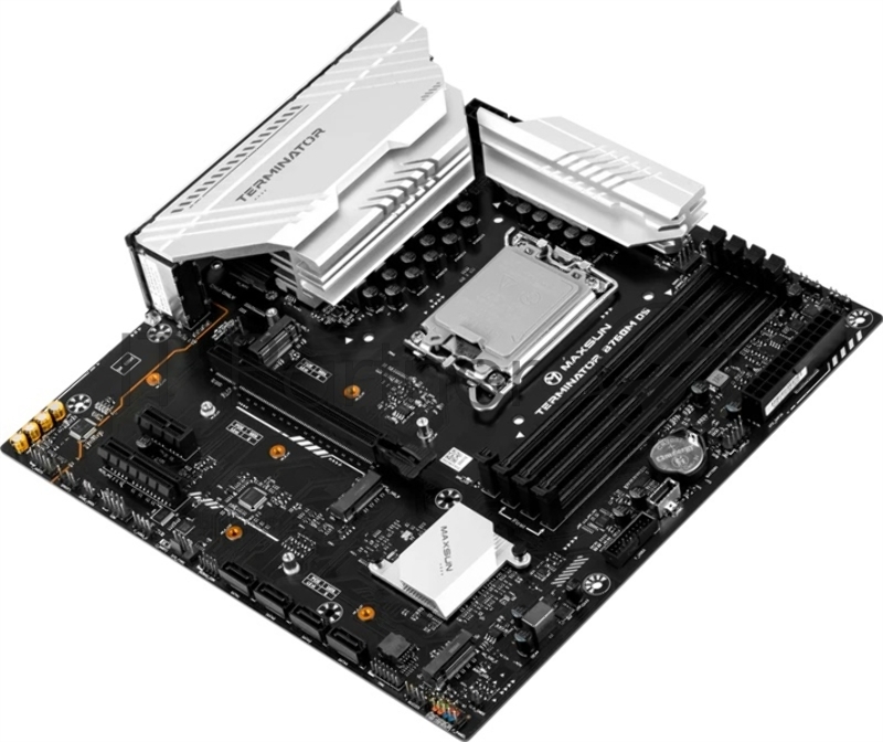 Материнская плата Maxsun MS-Terminator B760M D5 (Socket 1700, mATX, 4*DDR5, HDMI+DP, 4*SATA3, 3*M.2, 1xPCI-E x16 /1xPCI-E x4, 6*USB 2.0, 2*USB 3.2 Gen1, LAN 1*2.5G, RTL)