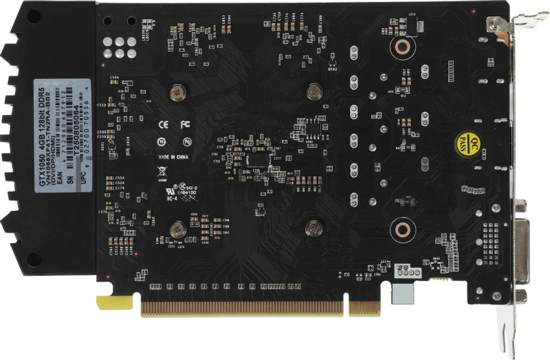 Видеокарта Biostar NVIDIA GeForce GTX 1050 4Gb VN1055XF41 PCI-E 128bit GDDR5 1354/7000 DVIx1 HDMIx1 DPx1 HDCP Ret