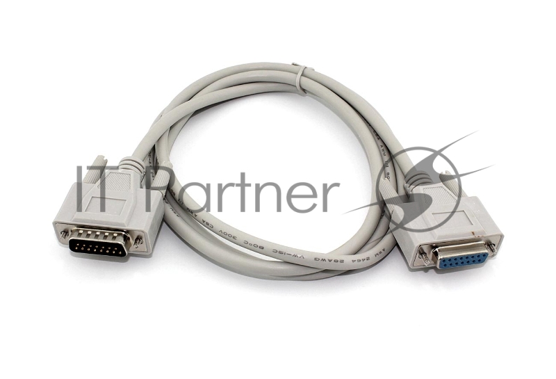 Кабель с разъёмами DB15 мама-папа 1,5 м