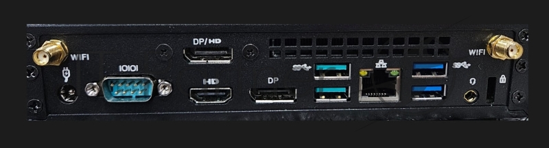 Тонкий клиент RDW Intel Core i3-10105, SSD 256ГБ, 16ГБ DDR4 3200 МГц, БП 120 Вт, 1xHDMI, 2xDisplayPort