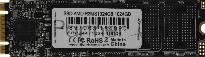 Накопитель SSD AMD SATA 1TB R3MS1024G8 Radeon mSATA