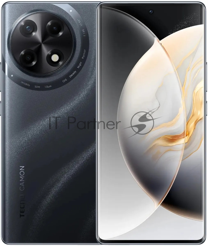 Смартфон Tecno CAMON 30S 8/256Gb, черный