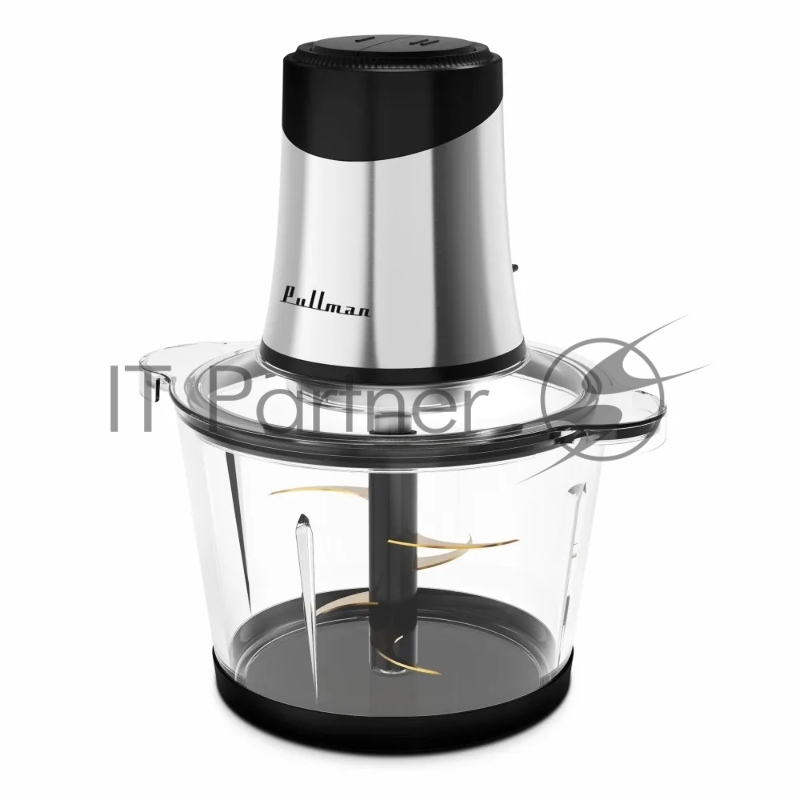 Измельчитель электрический Pullman PL-320, 1000Вт, 6 лезвий, стеклянная чаша 3 л