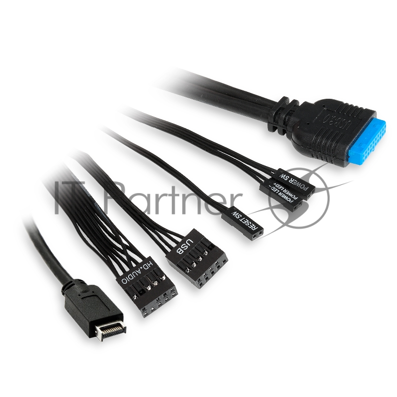 Компьютерный корпус без блока питания HSPD F330, Panoramic Mini-tower, черный, TG, 0.5 SPCC, 3x120mm ARGB mATX, mITX 160/400/200mm 1x2.5, 2x3.5, 4xPCI 1xUSB-C 3.0, 2xUSB-A1.0 428x280x375mm