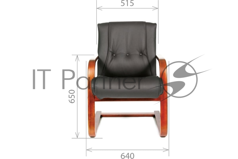 Chairman 653V Россия черная нат.кожа/экокожа