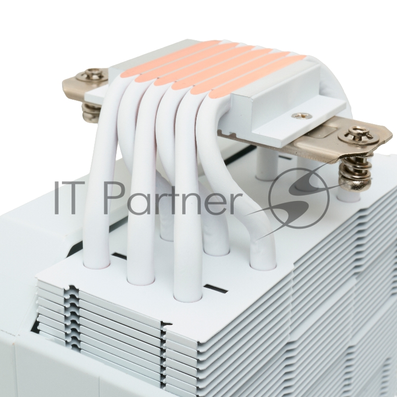 Кулер для процессора HSPD A116 WHITE ARGB (250W, 4-pin PWM, 155mm, Al/Cu, 6x6mm, ARGB, 1x120mm, 68CFM, 25dBA, 1650RPM, S: 1851/1700/1200/20XX/115X/13XX, AM5/AM4/AM3/AM2/AM3+/AM2+/FM2/ white)