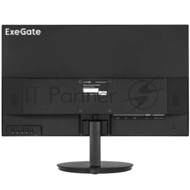 Монитор с аудио ExeGate SmartView EP2207A черный 21.5 IPS LED Grade A+, FHD, 1920x1080@75Гц, 16:9, 250cd/m2, 1000:1, 178°/178°, 5ms, Speakers, D-Sub, HDMI, DisplayPort, audio-out, FreeSync, Flicker-free, Low Blue Light, кабель HDMI 1.5м, VESA 75x75,