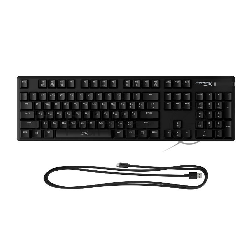 Клавиатура игровая HyperX Alloy Origins Blue (RUS)/ HyperX Alloy Origins Blue (RUS)