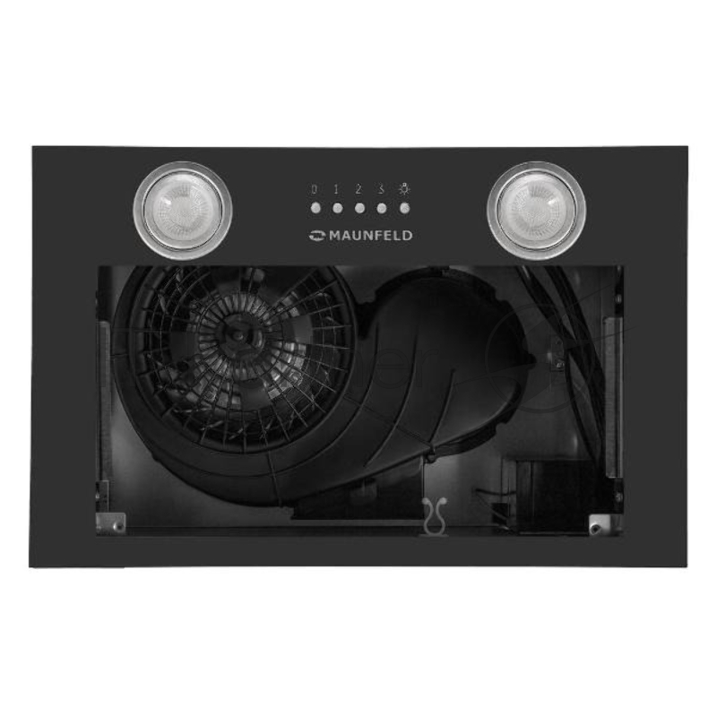 Кухонная вытяжка MAUNFELD Bay 45 Push чёрный