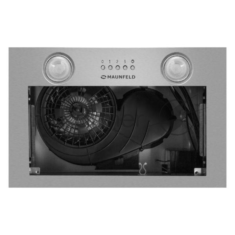 Кухонная вытяжка MAUNFELD Bay 45 Push нержавеющая сталь