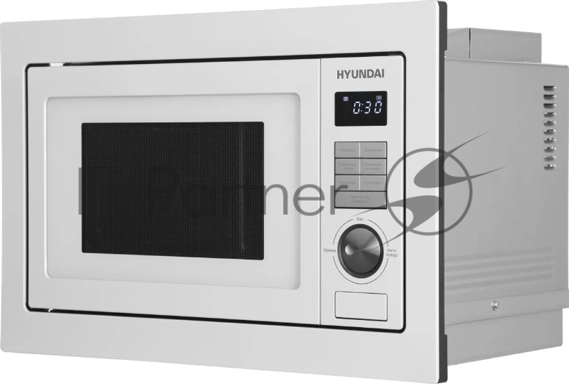 Встраиваемая микроволновая печь Hyundai HBW 2544 WG 25л. 900Вт белый