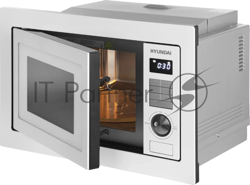 Встраиваемая микроволновая печь Hyundai HBW 2544 WG 25л. 900Вт белый