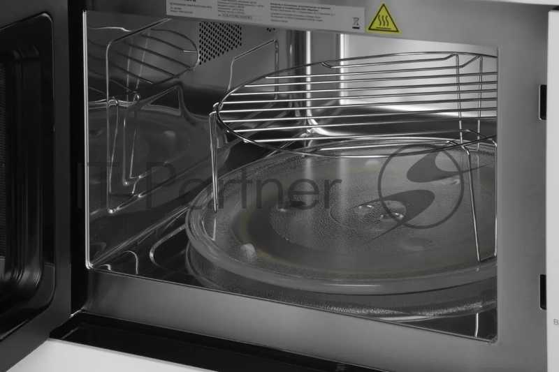 Встраиваемая микроволновая печь Hyundai HBW 2544 WG 25л. 900Вт белый