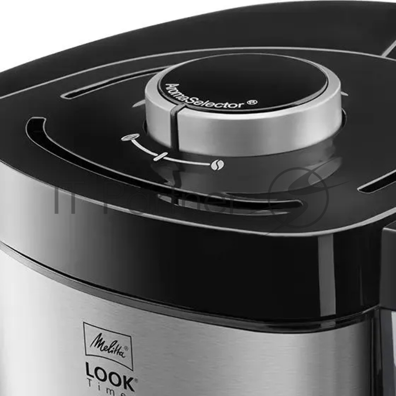 Кофеварка капельная Melitta Look V Therm Timer Black Filter 1000Вт черный/нержавеющая сталь