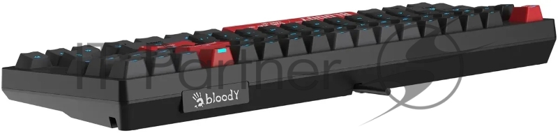 Клавиатура A4Tech Bloody AT87 механическая черный/красный USB for gamer LED (AT87)