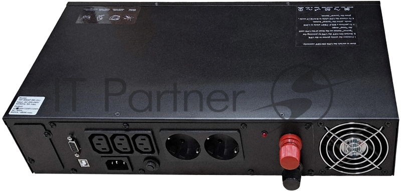 Источник бесперебойного питания Powercom Infinity INF-500AP RM (3U) 300Вт 500ВА черный