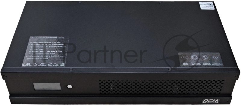 Источник бесперебойного питания Powercom Infinity INF-500AP RM (3U) 300Вт 500ВА черный