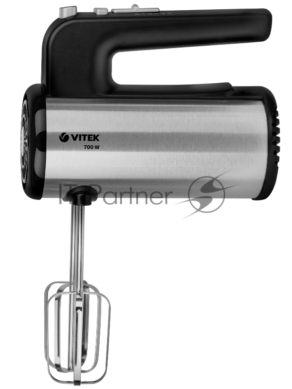 Миксер Vitek Illusion VT-1484, 700Вт, черный/серебристый