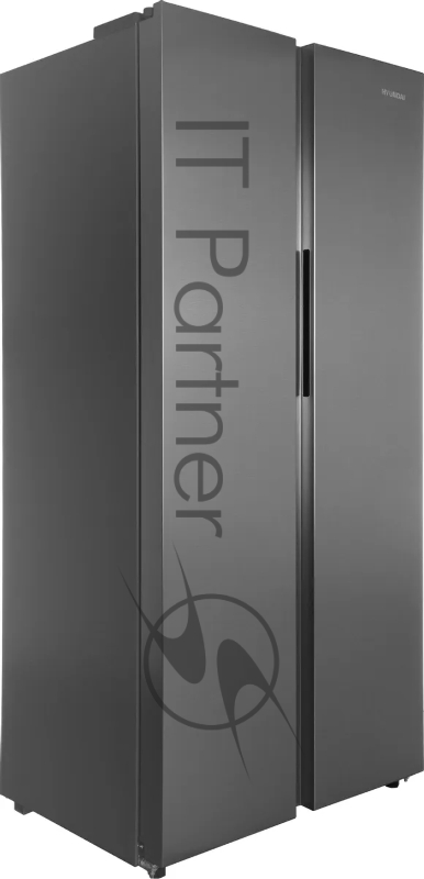 Холодильник Hyundai CS40082F 2-хкамерн. нержавеющая сталь