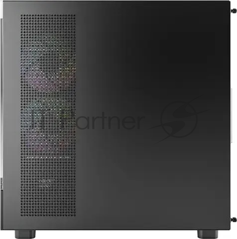 Корпус Montech XR черный без БП ATX 3x120mm 2xUSB3.0 1xUSB3.1 audio bott PSU