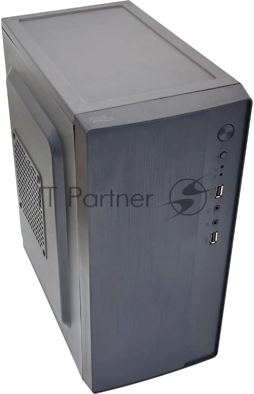 Корпус KingPrice KPCC-MN205 черный, без БП mATX 1x80mm 1x120mm 2xUSB2.0 audio