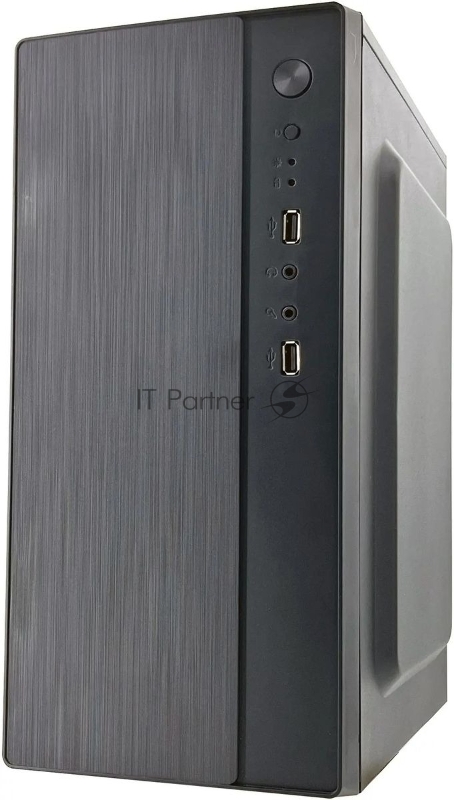 Корпус KingPrice KPCC-MN205 черный, без БП mATX 1x80mm 1x120mm 2xUSB2.0 audio