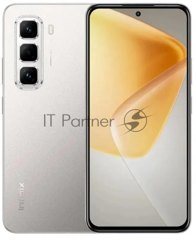 Смартфон Infinix X6881 Hot 50 Pro 128Gb 8Gb серый титан моноблок 3G 4G 2Sim 6.78 1080x2460 Android 14 50Mpix 802.11 a/b/g/n/ac NFC GPS GSM900/1800 GSM1900 TouchSc Protect FM microSD max2048Gb