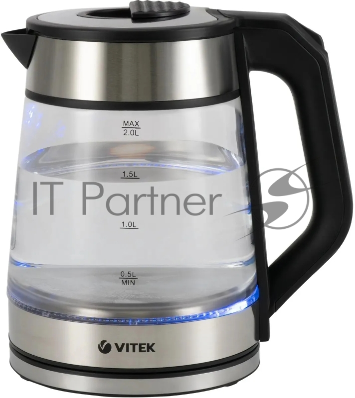 Чайник Vitek VT-1176 черный 2200W 1.7л