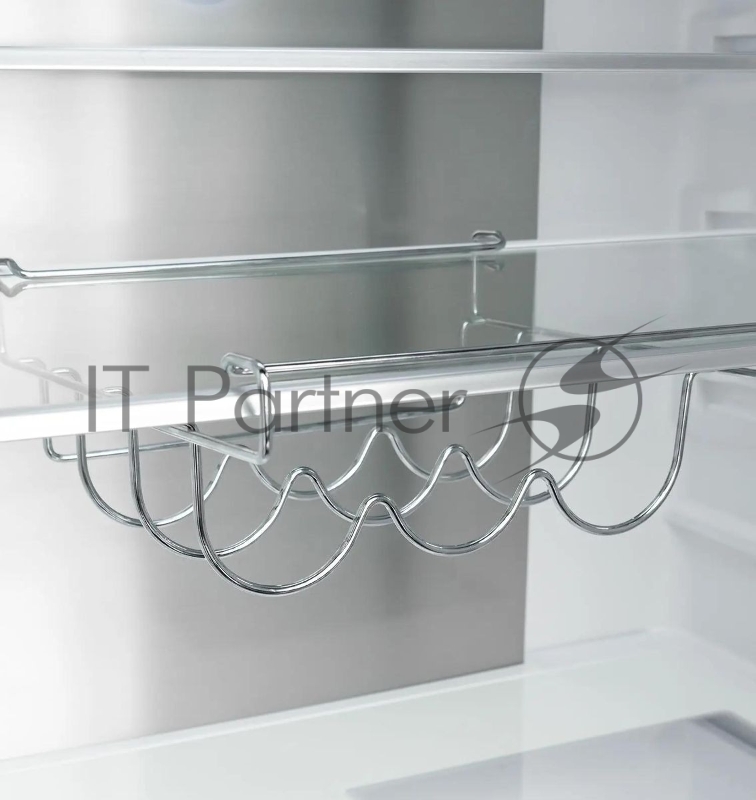 Холодильник Lex LCD505WOrID 3-хкамерн. белый/оранжевый инвертер