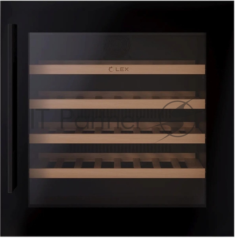 Винный шкаф Lex LWD6036BL 1-нокамерн. черный стекло (CHAT500006)